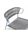 ZO - Zinc and matt air-force blue coated, embossed finish