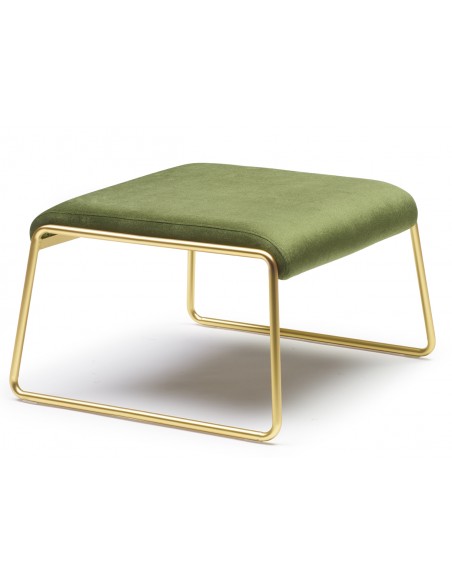 Lisa lounge art.2859 metal pouf by SCAB | Avant Garde