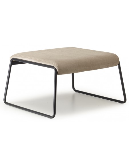 Lisa lounge art.2859 metal pouf by SCAB | Avant Garde