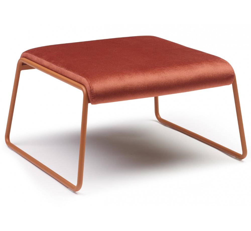 Lisa lounge art.2859 metal pouf by SCAB | Avant Garde