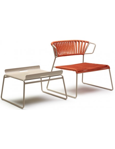 Lisa lounge art.2879 metal side table by SCAB | Avant Garde