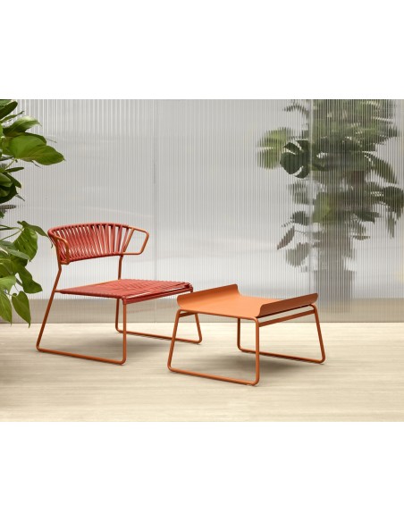 Lisa lounge art.2879 metal side table by SCAB | Avant Garde