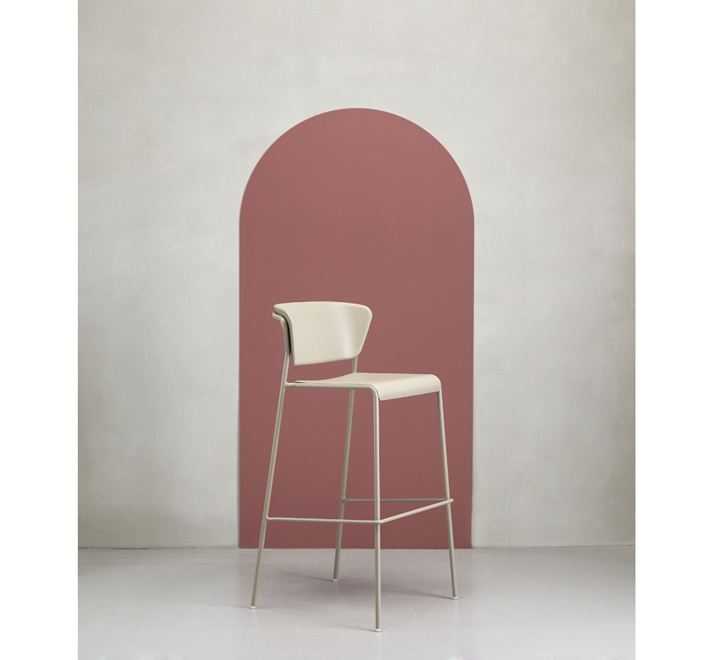 Lisa art.2867 technopolymer barstool (h75) by SCAB | Avant Garde