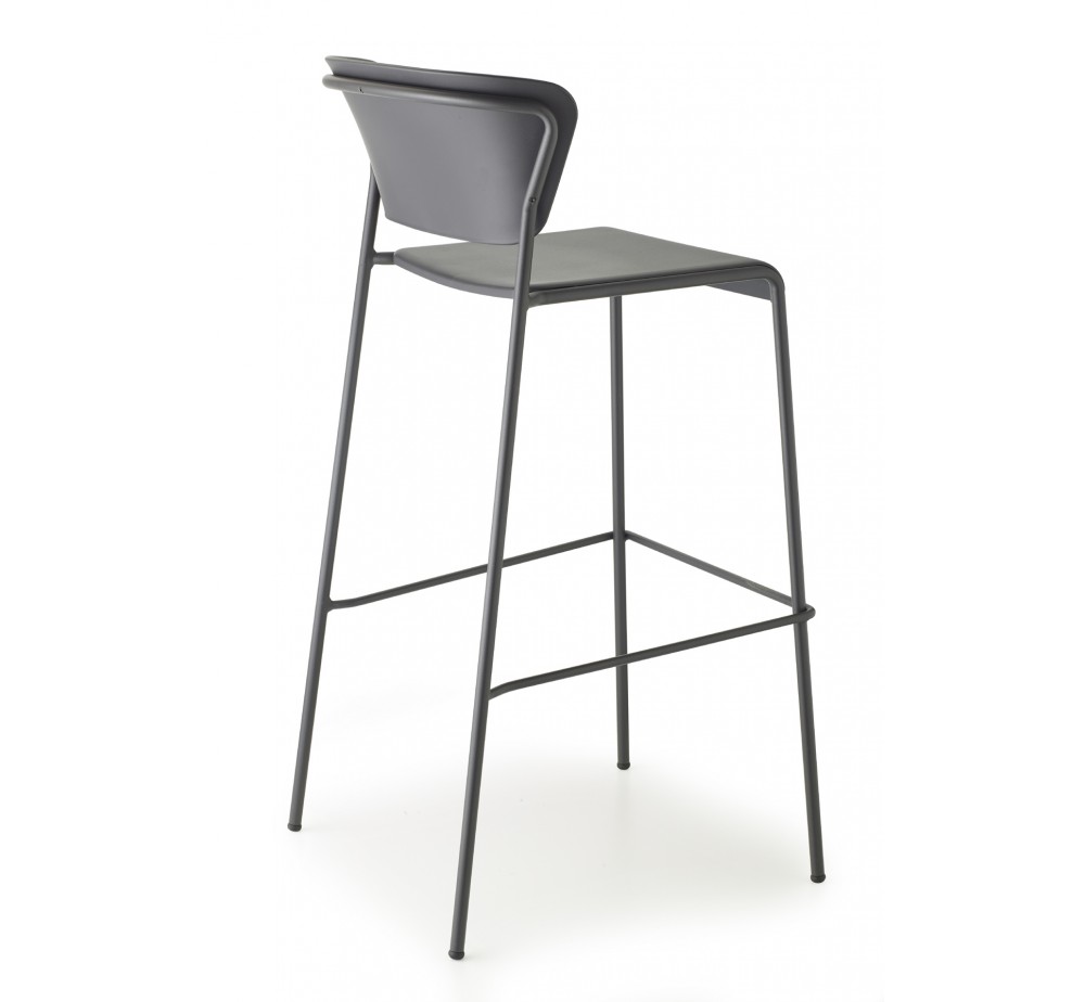 Lisa art.2881 technopolymer barstool go green (h75) by SCAB | Avant Garde