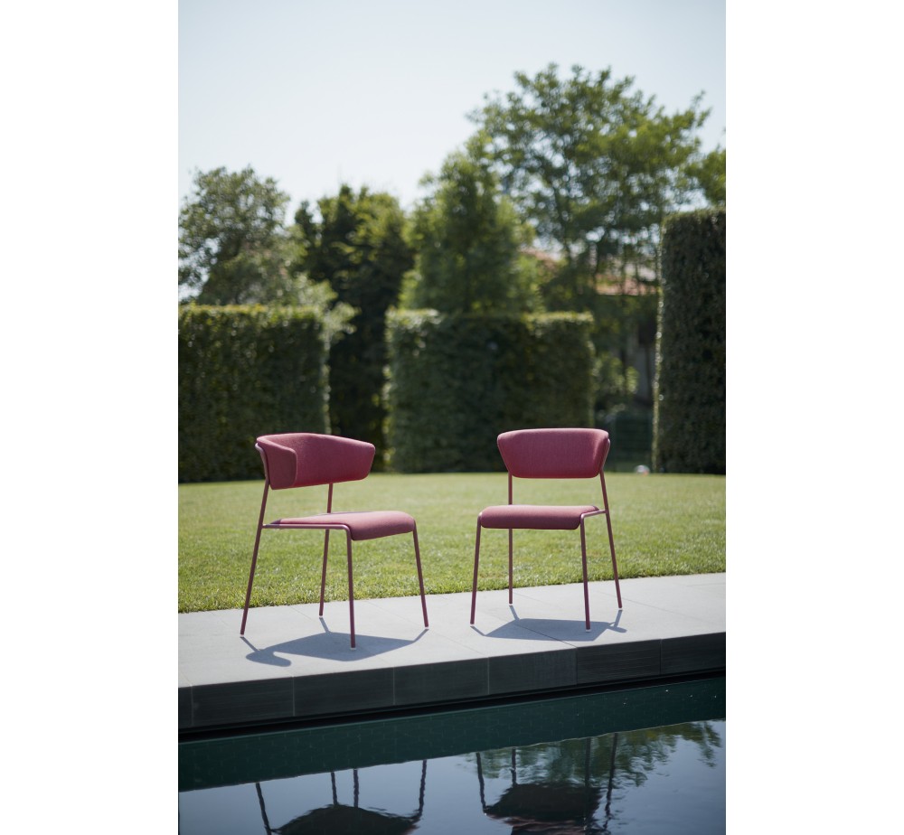 Lisa art.2861 waterproof metal chair by SCAB | Avant Garde
