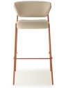 ZE - Zinc and matt terracotta coated, embossed finish