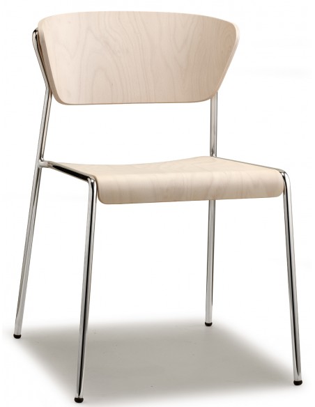 Lisa art.2852 wooden chair by SCAB | Avant Garde