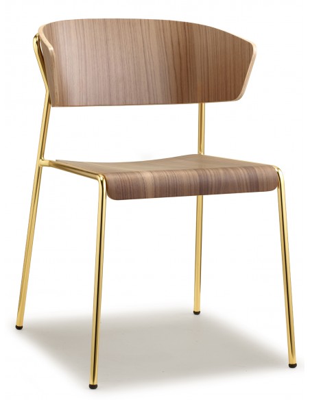 Lisa art.2850 metal armchair by SCAB | Avant Garde