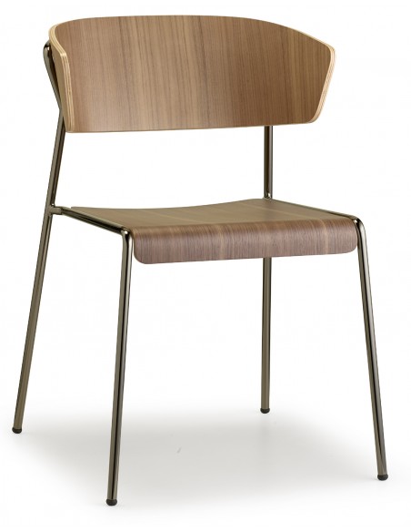 Lisa art.2850 metal armchair by SCAB | Avant Garde