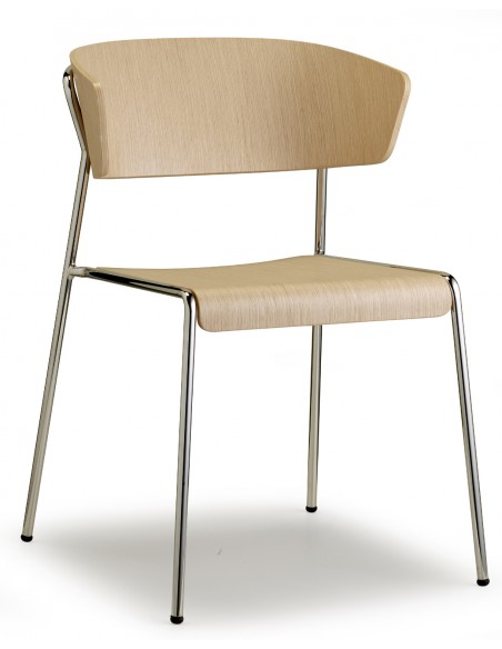 Lisa art.2850 metal armchair by SCAB | Avant Garde