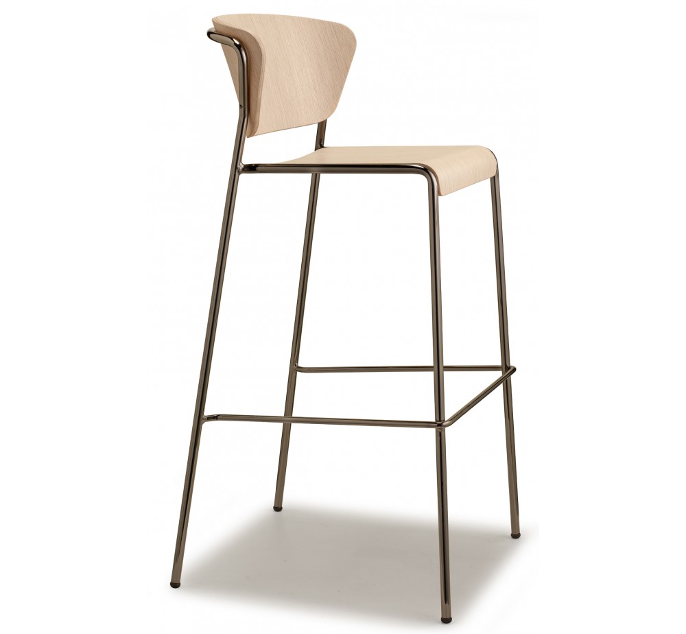 Lisa art.2854 metal barstool (h75) by SCAB | Avant Garde