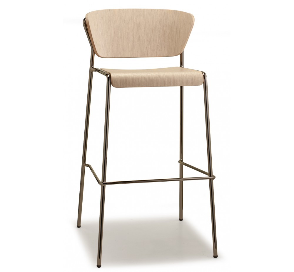 Lisa art.2854 metal barstool (h75) by SCAB | Avant Garde