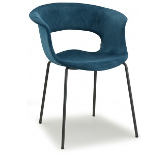 Miss b pop art.2686 metal armchair