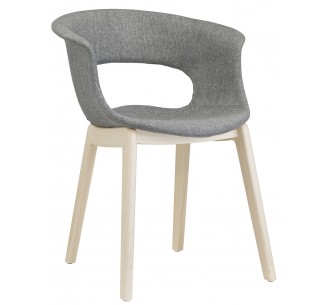 Natural miss b pop art.2802 wooden armchair