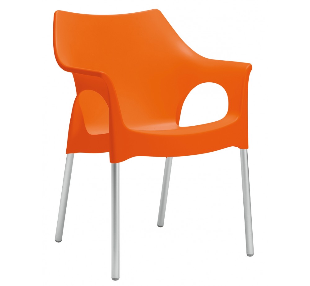Ola art.2116/23 aluminium armchair by SCAB | Avant Garde