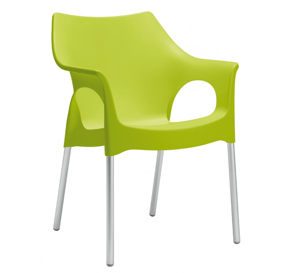 Ola art.2116/23 aluminium armchair by SCAB | Avant Garde