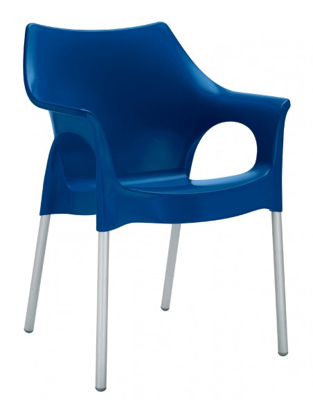 Ola art.2116/23 aluminium armchair by SCAB | Avant Garde