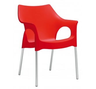 Ola art.2116/23 aluminium armchair by SCAB | Avant Garde