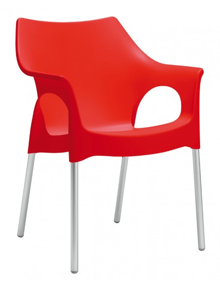 Ola art.2116/23 aluminium armchair by SCAB | Avant Garde