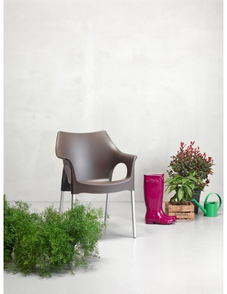 Ola art.2116/23 aluminium armchair by SCAB | Avant Garde