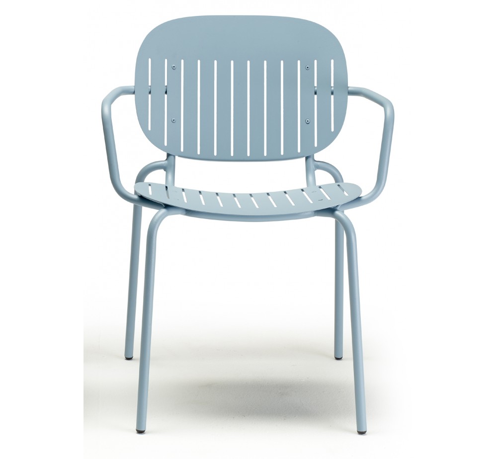 SISI barcode art.2507 metal armchair by SCAB | Avant Garde