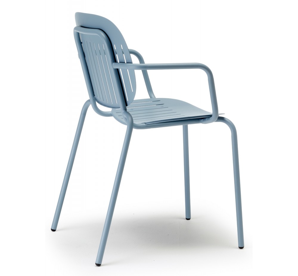 SISI barcode art.2507 metal armchair by SCAB | Avant Garde
