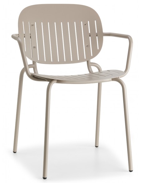 SISI barcode art.2507 metal armchair by SCAB | Avant Garde