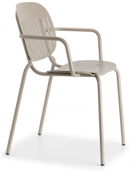 SISI barcode art.2507 metal armchair by SCAB | Avant Garde