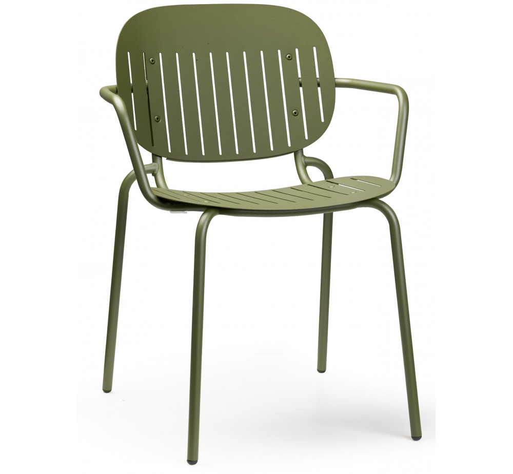 SISI barcode art.2507 metal armchair by SCAB | Avant Garde