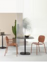 ZE - Zinc and matt terracotta coated, embossed finish