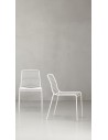VB - Zinc and matt white coated steel, embossed finish