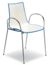 213 - White/ cornflower blue