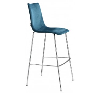 Zebra pop art.2555 metal barstool (h80)