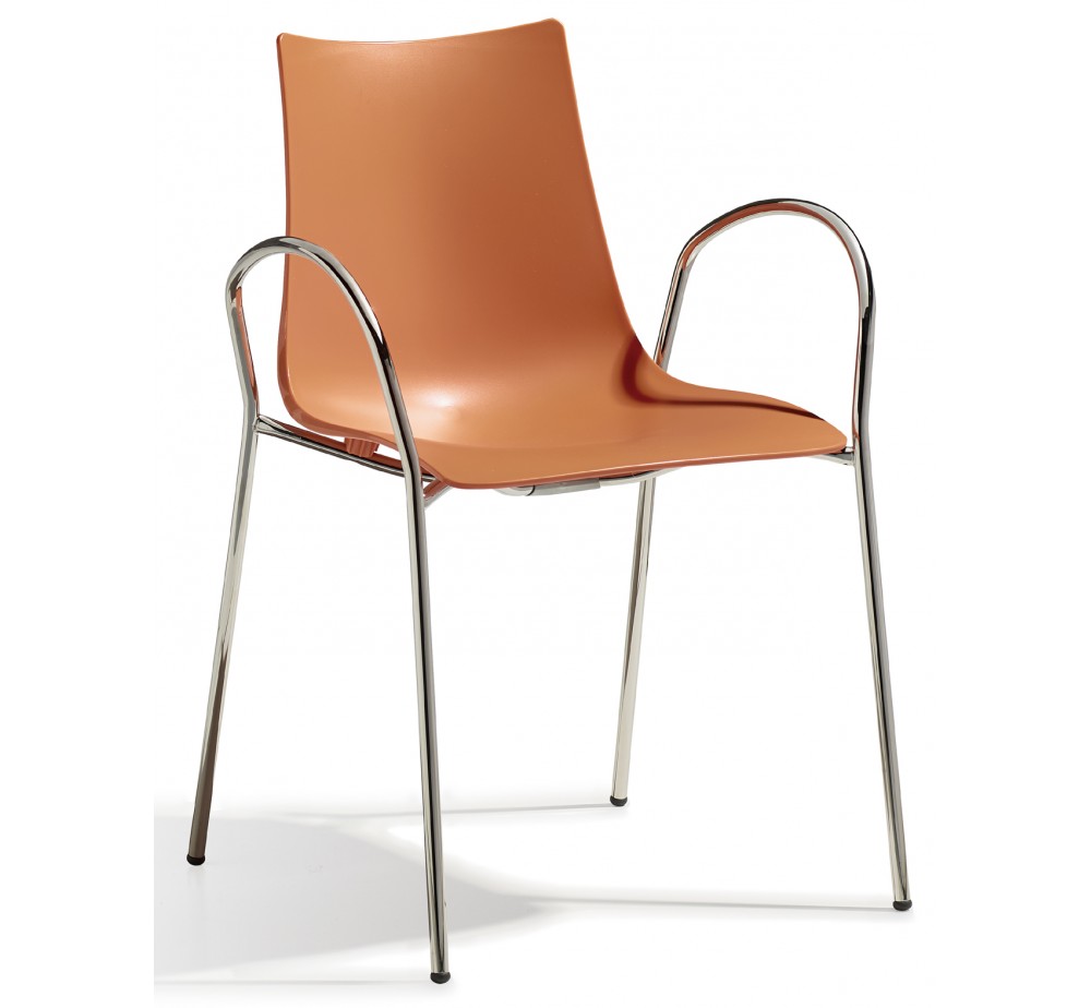 Zebra art.2616 metal armchair by SCAB | Avant Garde