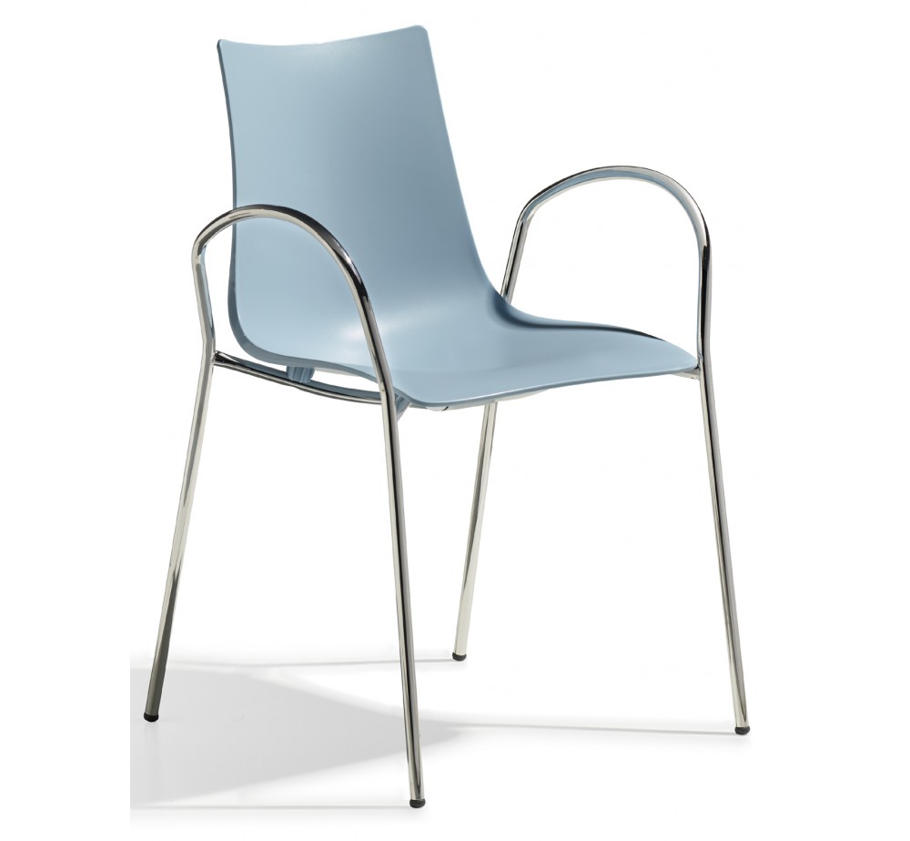 Zebra art.2616 metal armchair by SCAB | Avant Garde