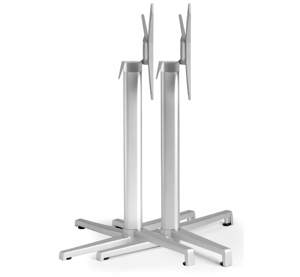 Domino art.5160 folding aluminium base by SCAB | Avant Garde