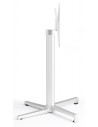 AV 10 - Matt white coated aluminium, embossed finish