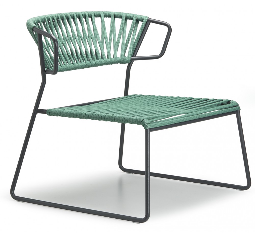 Lisa lounge filo art.2878 metal armchair by SCAB | Avant Garde
