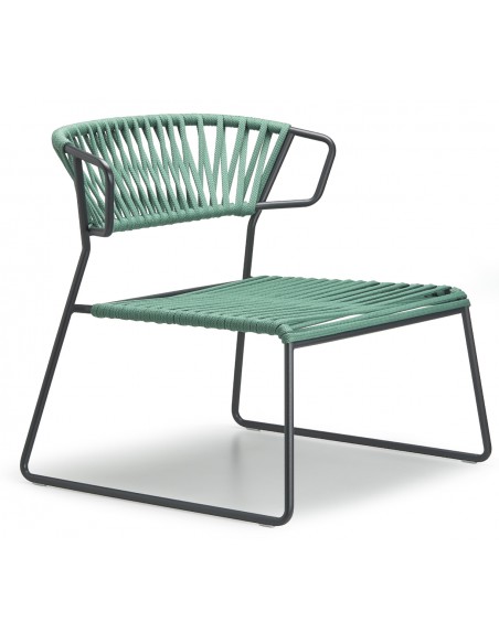 Lisa lounge filo art.2878 metal armchair by SCAB | Avant Garde