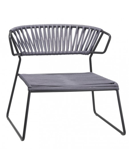 Lisa lounge filo art.2878 metal armchair by SCAB | Avant Garde