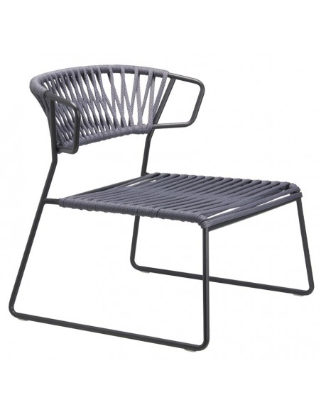 Lisa lounge filo art.2878 metal armchair by SCAB | Avant Garde