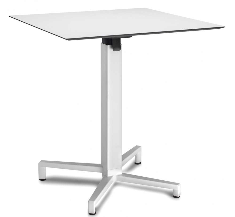 Domino art.5161 folding aluminium base by SCAB | Avant Garde