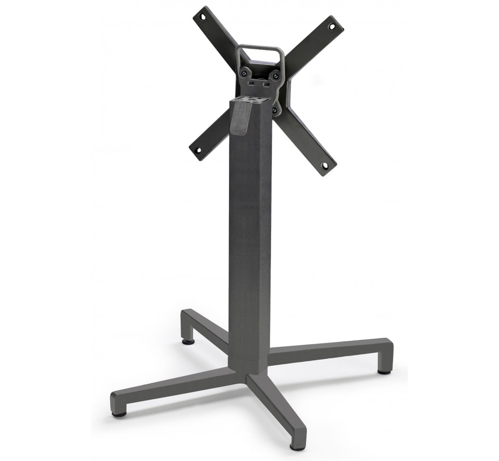 Domino art.5161 folding aluminium base by SCAB | Avant Garde