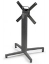 AV 81 - Matt anthracite grey coated aluminium, embossed finish