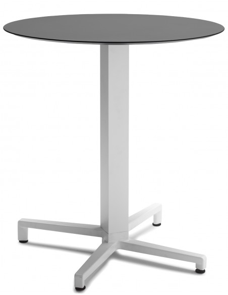 Domino art.5141 aluminium fixed table by SCAB | Avant Garde