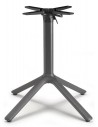 AV 81 - Matt anthracite grey coated aluminium, embossed finish