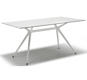 Metropolis l art.7014 metal table base 120x74cm