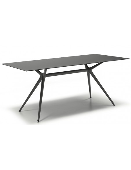Metropolis l art.7014 metal table base 106x74cm by SCAB | Avant Garde