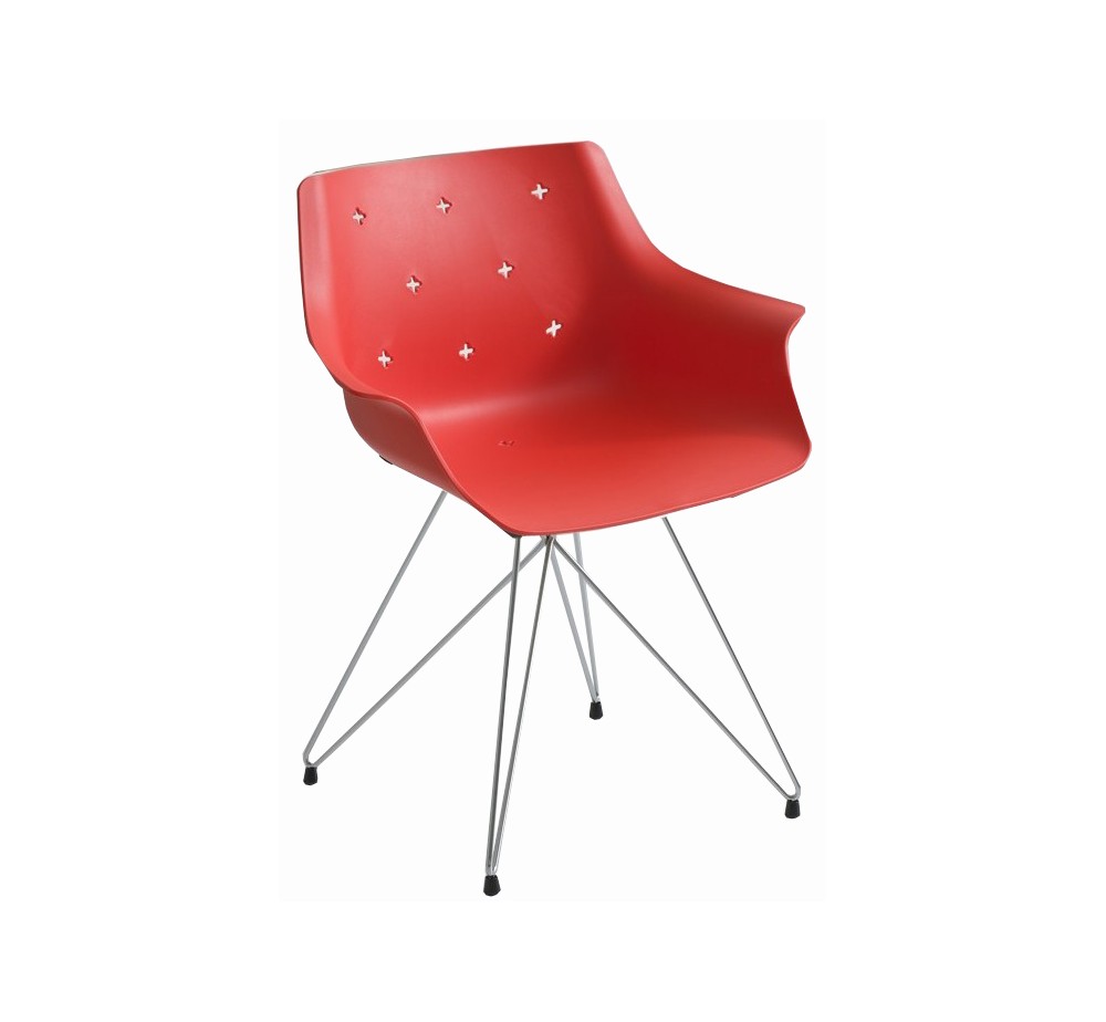 More 170/TCR metal armchair by Gaber | Avant Garde