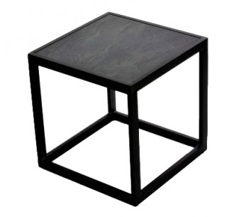 Linsey II aluminum side table